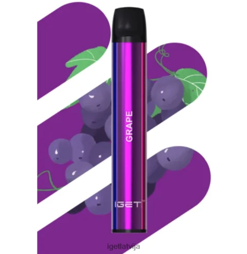 Discount Iget Vapes | iget shion - 600 uzpūtienus N4HNB434 vīnogas