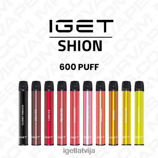 Iget Online | iget shion vienreizējās lietošanas vape vairumtirdzniecība (600 piepūles) N4HNB633