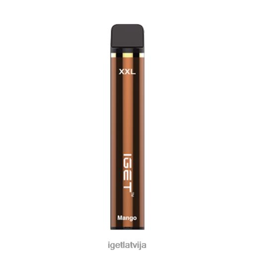 Iget Store | bez nikotīna iget xxl 1800 puffs N4HNB366 sulīgs ledus