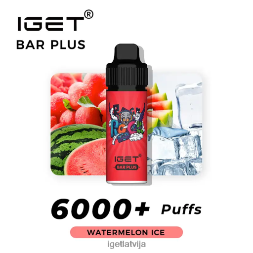Iget Bar Online | iget bārs bez nikotīna un vape komplekts N4HNB373 arbūzu ledus